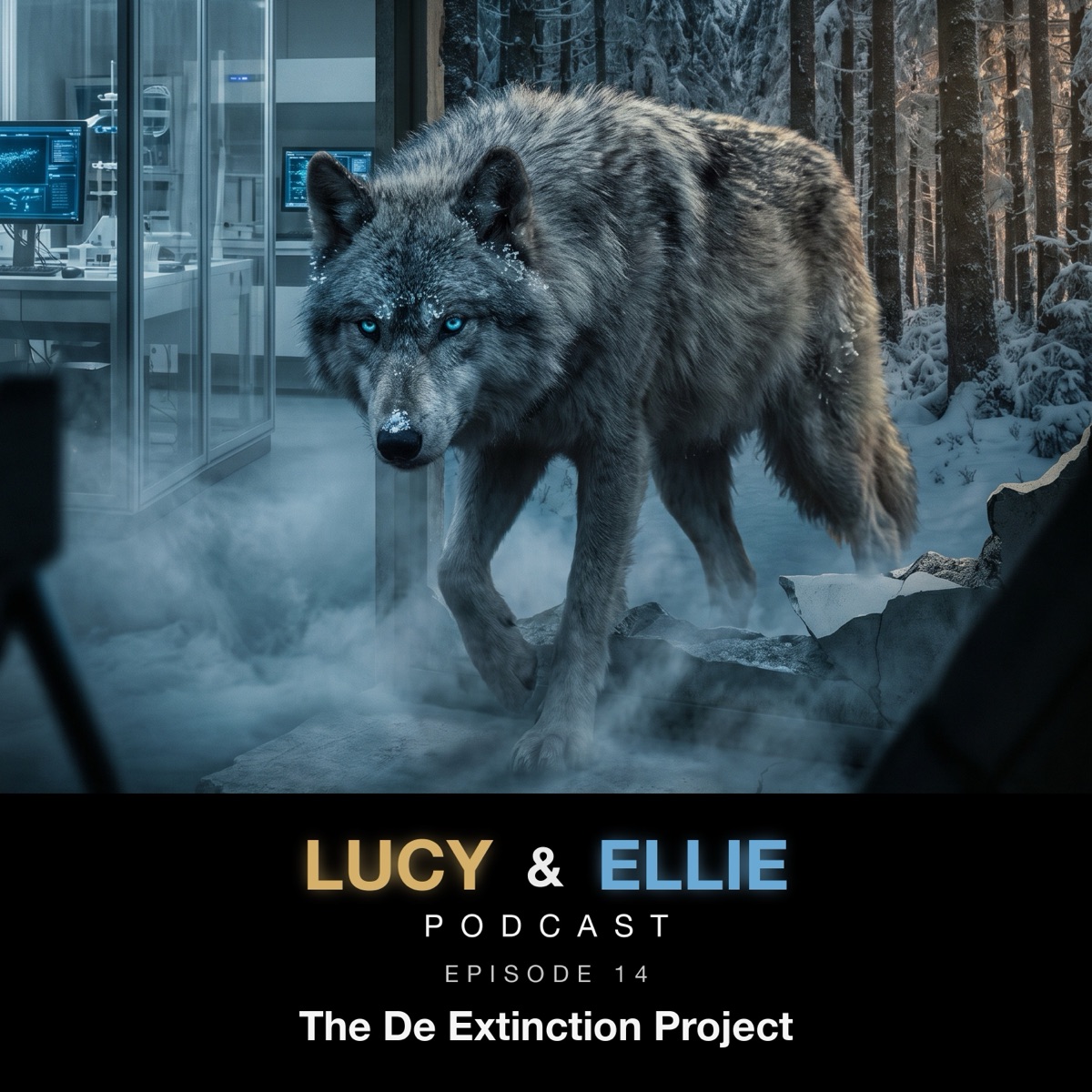 EP14 — De-Extinction: Lucy & Ellie Podcast episode art