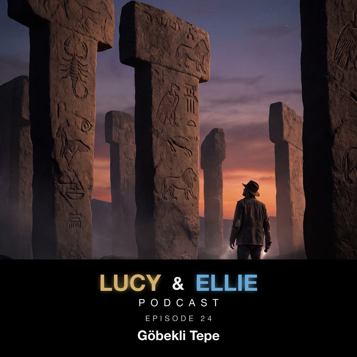 EP24 — Göbekli Tepe: The Buried Question: Lucy & Ellie Podcast episode art
