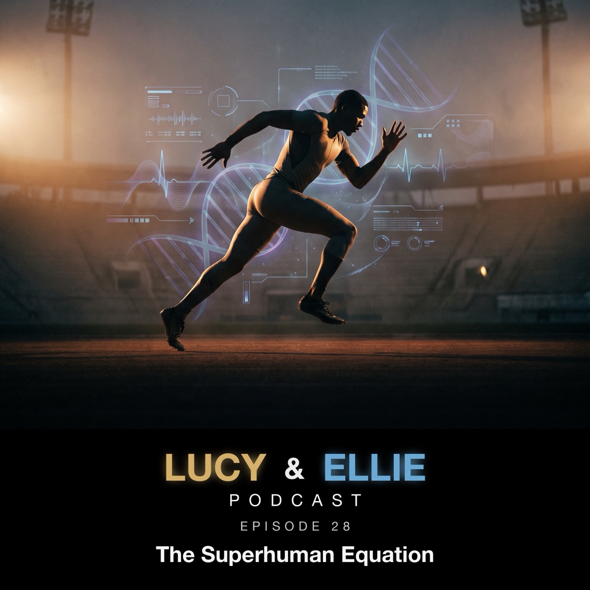 EP28 — The Superhuman Equation: Lucy & Ellie Podcast episode art